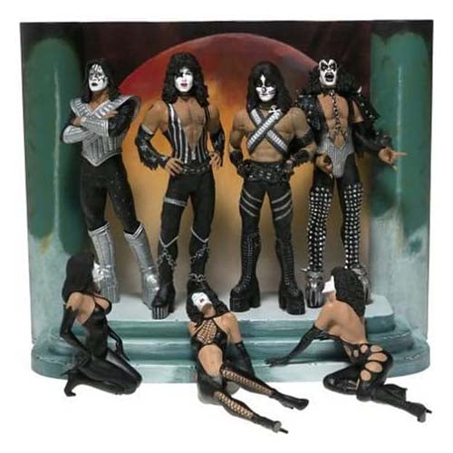 McFarlane Music 6 Inch Action Figure Rock N Roll Box Set - Kiss Love Gun