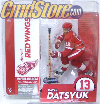McFarlane NHL Action Figures Series 9: Pavel Datsyuk Red Jersey Variant