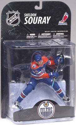 McFarlane NHL Hockey Action Figures Series 21 (2009 Wave 1): Sheldon Souray (Sub-Standard Packaging)