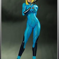 Metroid Prime 2: Echoes 7 Inch Statue Figure - Samus Aran's Zero Suit