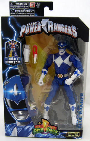 Power Rangers Legacy 6 Inch Action Figure Dino Megazord Series - Blue Ranger Classic