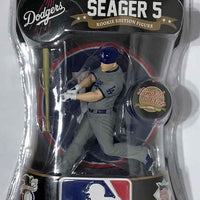 MLB Baseball Dodgers 6 Inch Static Figure Deluxe PVC - Corey Seager Grey Jersey