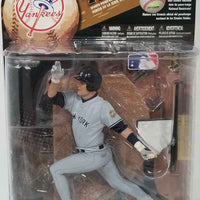 MLB Baseball Yankees 6 Inch Static Figure Sportspicks (2009 Wave 2) - Mark Teixeira Grey Jersey Chase