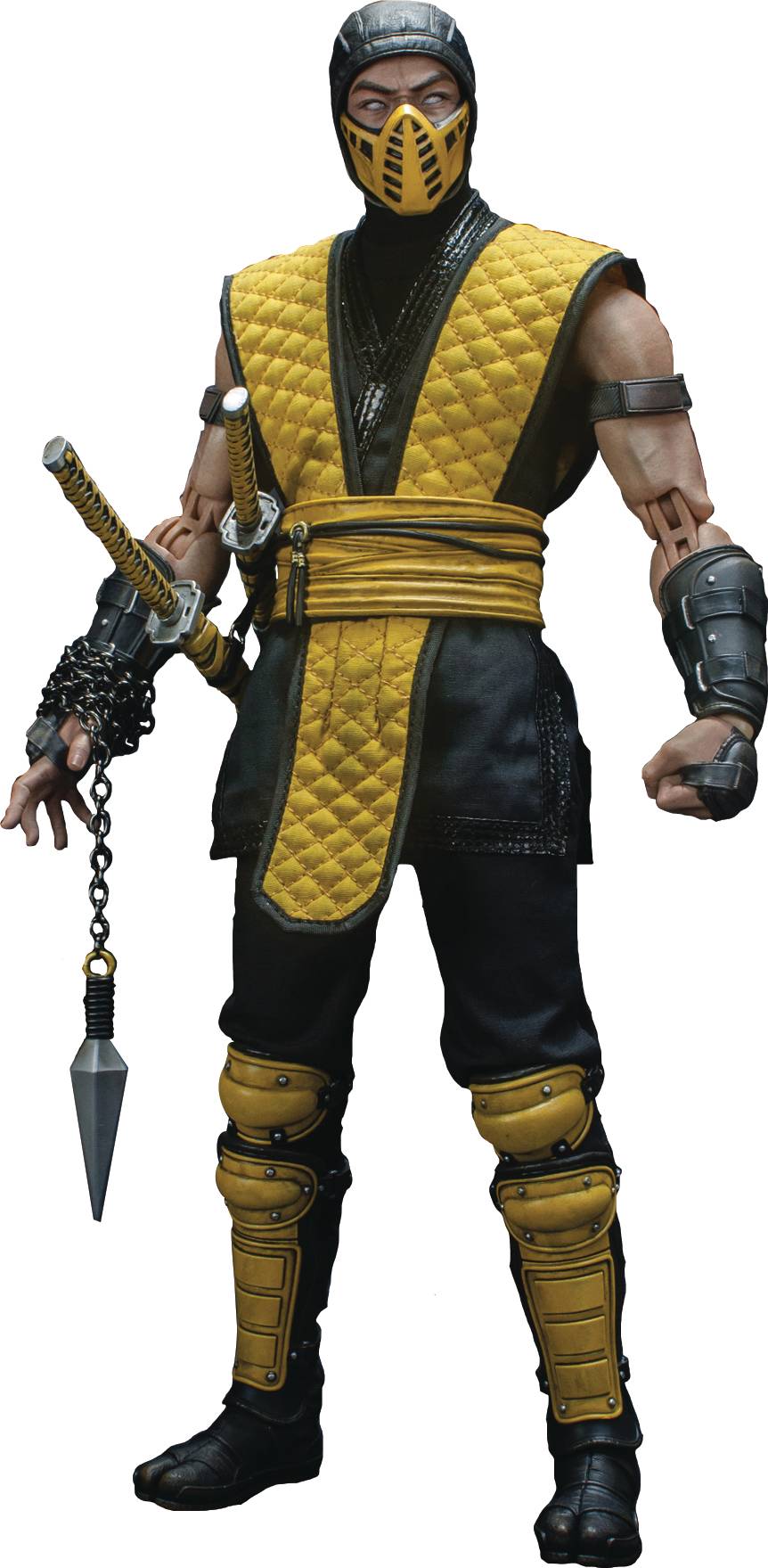 Mortal Kombat 12 Inch Action Figure 1/6 Scale - Scorpion| Cmdstore.ca