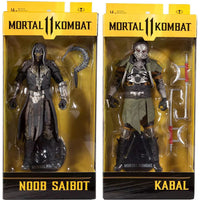 Mortal Kombat 11 7 Inch Action Figure Wave 6 - Set of 2 (Noob - Kabal)