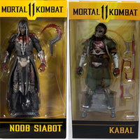 Mortal Kombat 11 7 Inch Action Figure Wave 6 - Set of 2 (Noob - Kabal) Bloody Exclusive