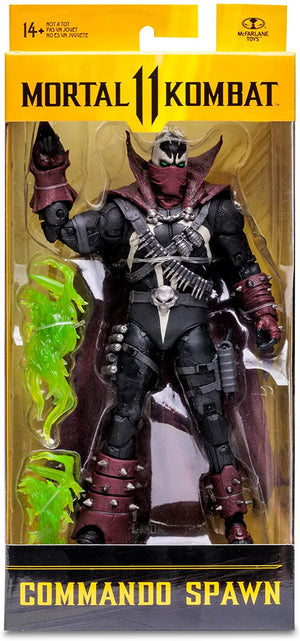 Mortal Kombat 7 Inch Action Figure - Commando Spawn