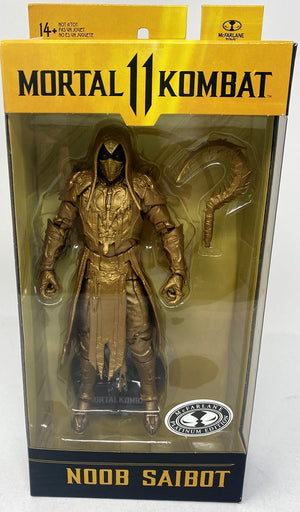 Mortal Kombat 6 Inch Action Figure Platinum Exclusive - Noob Saibot Gold