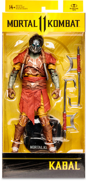 Mortal Kombat 7 Inch Action Figure Wave 10 - Kabal Rapid Red