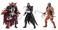 Mortal Kombat 7 Inch Action Figure Wave 10 - Set of 3 (Kabal - Spawn - Batman Who Laughs)