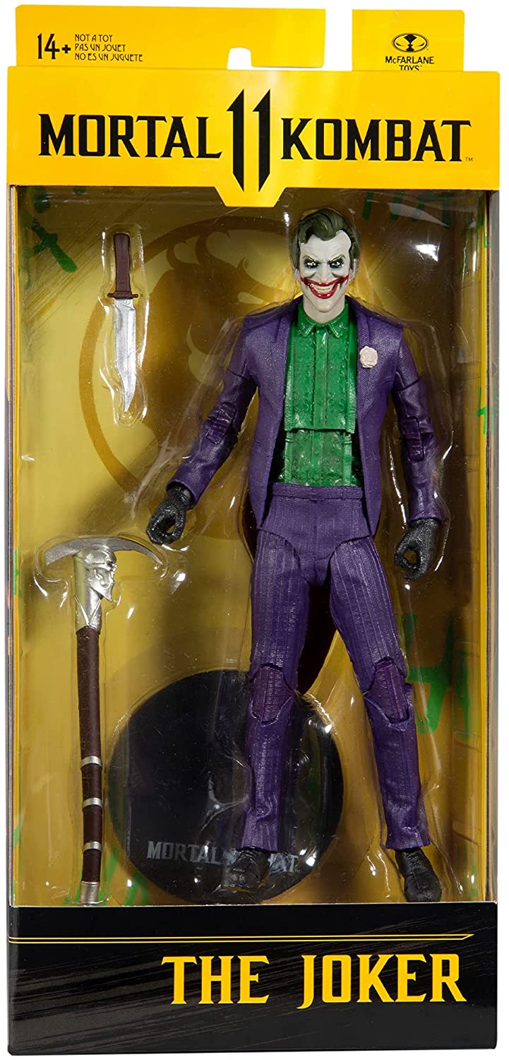 Mortal Kombat 7 Inch Action Figure Wave 7 - Joker| Cmdstore.ca