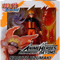 Naruto Shippuden 6 Inch Action Figure Anime Heroes - Naruto Uzumaki Tailed Beast Cloak