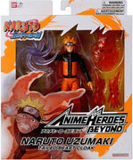 Naruto Shippuden 6 Inch Action Figure Anime Heroes - Naruto Uzumaki Tailed Beast Cloak