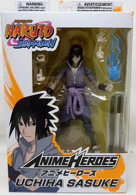 Naruto Shippuden 6 Inch Action Figure Anime Heroes - Sasuke