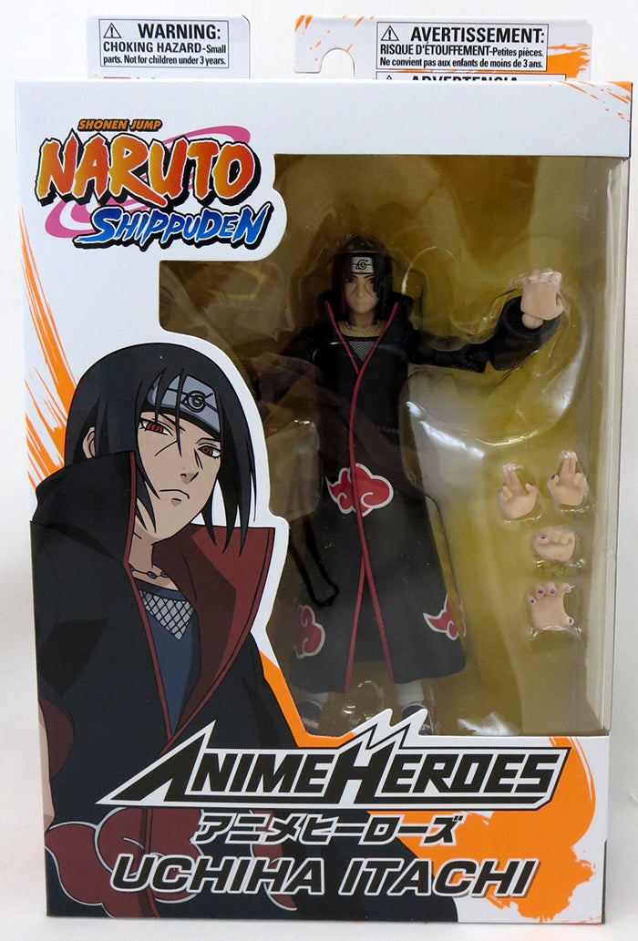 Naruto Shippuden 6 Inch Action Figure Anime Heroes - Uchiha Itachi