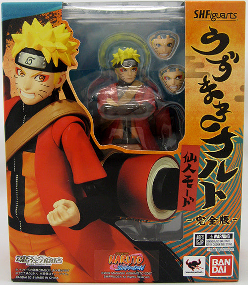 Naruto Shippuden 5 Inch Action Figure S.H. Figuarts - Sage Mode Uzumaki Naruto