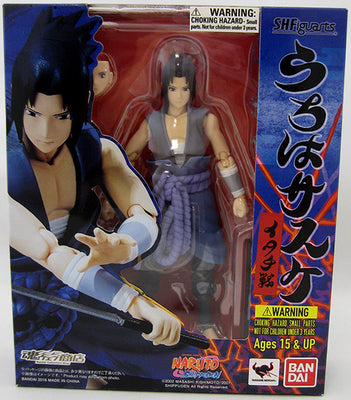Naruto Shippuden 6 Inch Action Figure S.H. Figuarts - Sasuke Uchiha (Itachi vs Sasuke Battle Version)
