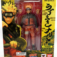 Naruto Shippuden 6 Inch Action Figure Tamashii Nations - Naruto (Shelf Wear Packaging)