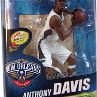 NBA Basketball Pelicans 6 Inch Static Figure Sportspicks Series 24 - Anthony Davis White Jersey