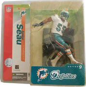 NFL Football Dolphins 6 Inch Static Figure Sportspicks Series 9 - Junior Seau White Jersey