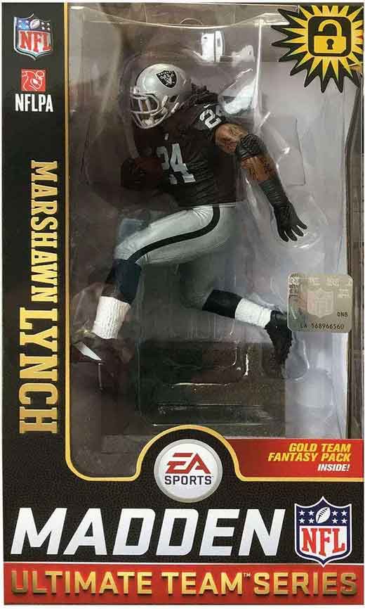 NFL Football 6 Inch Static Figure Madden 19 Ultimate Team Series 1 - Marshawn Lynch