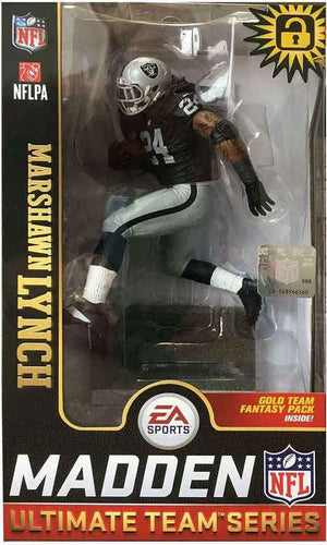 NFL Football 6 Inch Static Figure Madden 19 Ultimate Team Series 1 - Marshawn Lynch