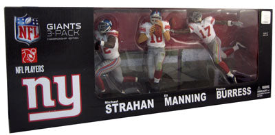 NFL Legends Action Figures Box Set: New York Giants Box 3-pack