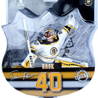 NHL Hockey Bruins 6 Inch Static Figure Deluxe PVC - Tuuka Rask White Jersey