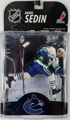 NHL Hockey Canucks 6 Inch Static Figure Sportspicks Series 20 - Daniel Sedin White Jersey