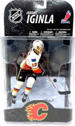 NHL Hockey Flames 6 Inch Static Figure Sportspicks Series 20 - Jarome Iginla White Jersey