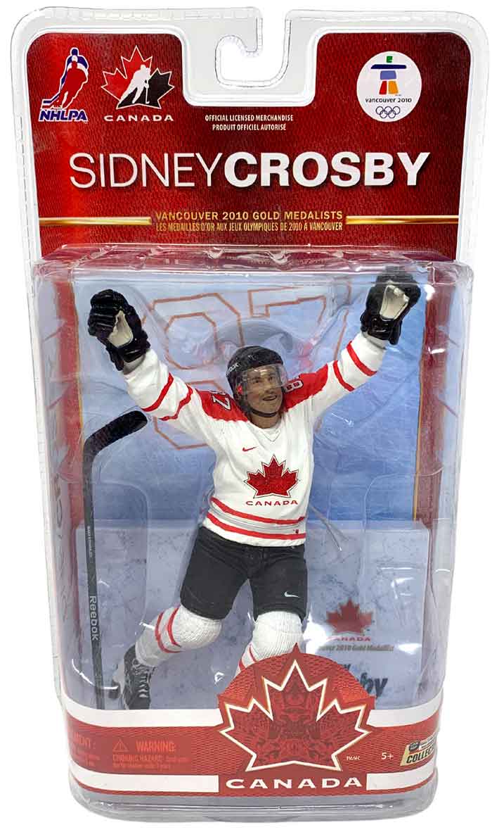NHL Hockey Team Canada 6 Inch Static Figure Olympic - Sidney Crosby Red  Jersey