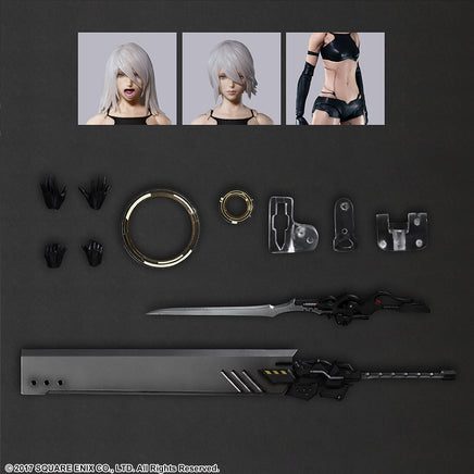 Nier Automata 8 Inch Action Figure Play Arts Kai - YoRHa Type A No. 2 Deluxe