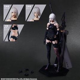Nier Automata 8 Inch Action Figure Play Arts Kai - YoRHa Type A No. 2 Deluxe