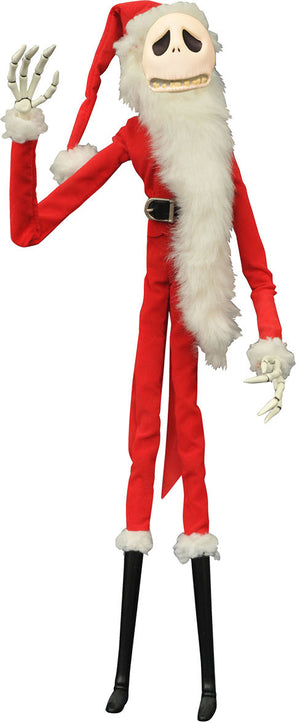 Nightmare Before Christmas 16 Inch Action Figure Unlimited Coffin Series - Santa Jack Skellington
