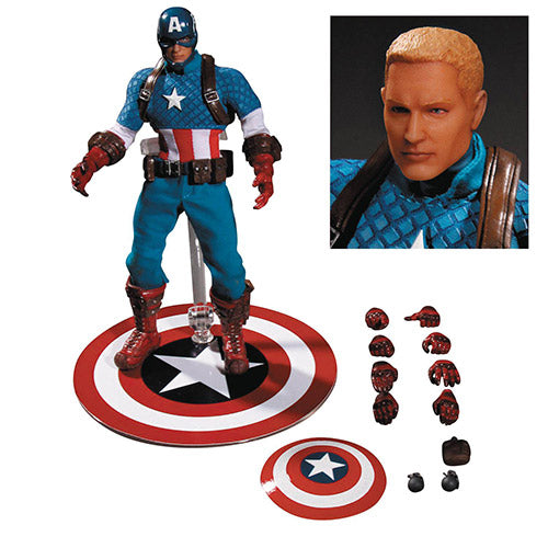 One 12 Collective 6 Inch Action Figure Marvel Series - Captain America
