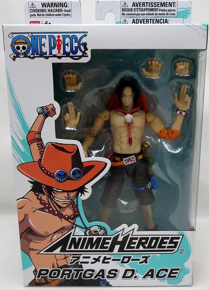 One Piece 6 Inch Action Figure Anime Heroes - Portugas D Ace One Piece 6 Inch Action Figure Anime Heroes - Portugas D Ace