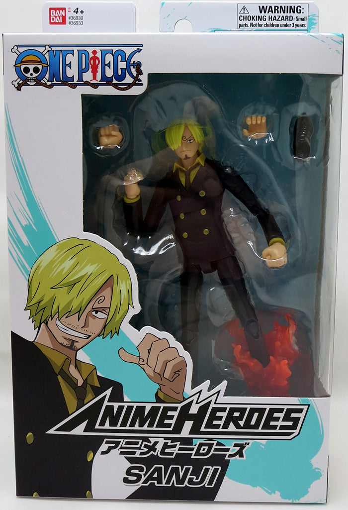 One Piece 6 Inch Action Figure Anime Heroes - Sanji