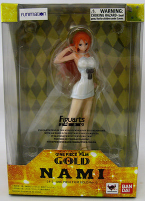 One Piece Gold Edition 6 Inch Static Figure Figuarts Zero Film - Nami (Shelf Wear Packaging)