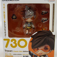 Overwatch 4 Inch Action Figure Nendoroid - Tracer Classic Skin Version #730 (Shelf Wear Packaging)