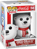 Pop Ad Icons 3.75 Inch Action Figure Coca Cola - Coca-Cola Polar Bear #58