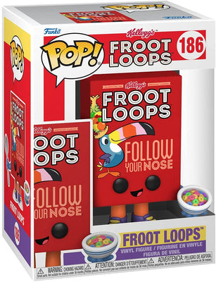 Pop Ad Icons Kelloggs 3.75 Inch Action Figure - Froot Loops #186