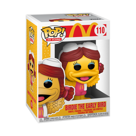 Pop Ad Icons McDonalds 3.75 Inch Action Figure - Birdie The Early Bird #110