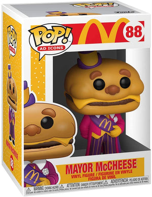 Pop Ad Icons McDonalds 3.75 Inch Action Figure - Mayor McCheese #88