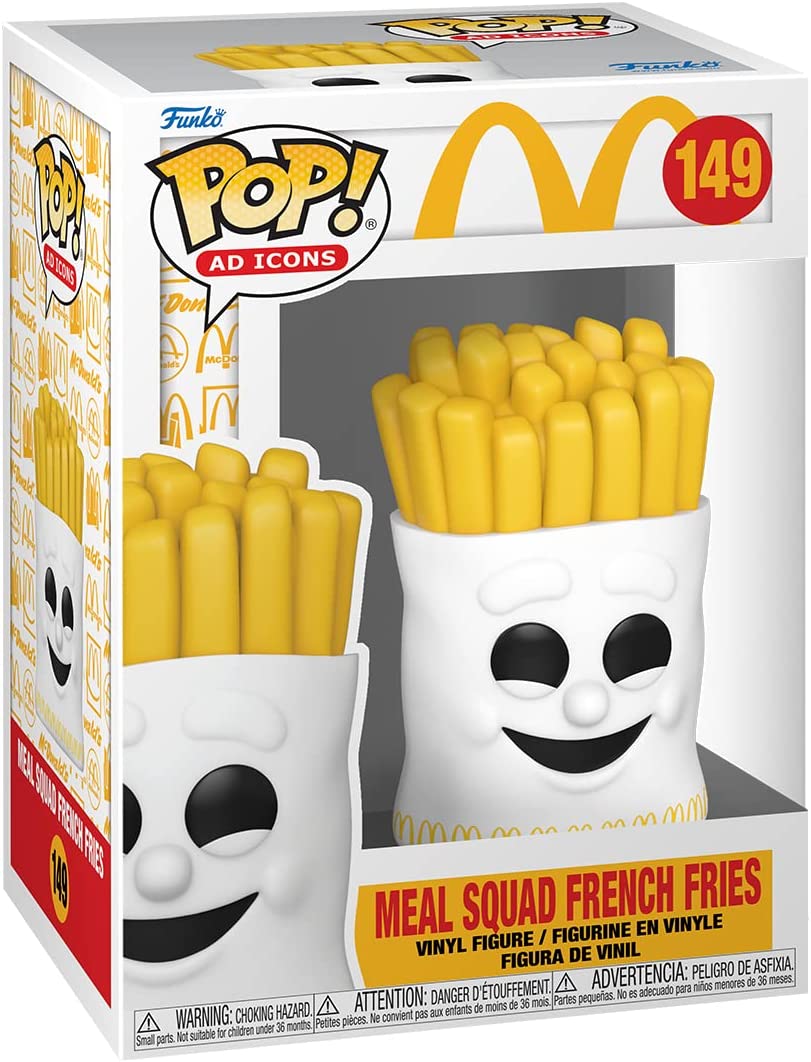 Pop Ad Icons McDonalds 3.75 Inch Action Figure - Meal Squad French Fries #149