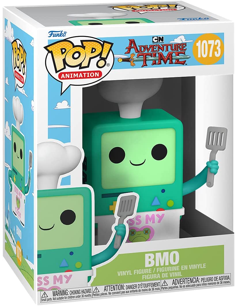 Pop Animation Adventure Time 3.75 Inch Action Figure - BMO Cook #1073
