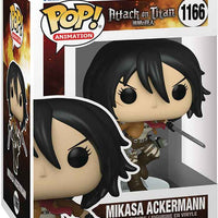 Pop Animation Attack On Titan 3.75 Inch Action Figure - Mikasa Ackerman #1166