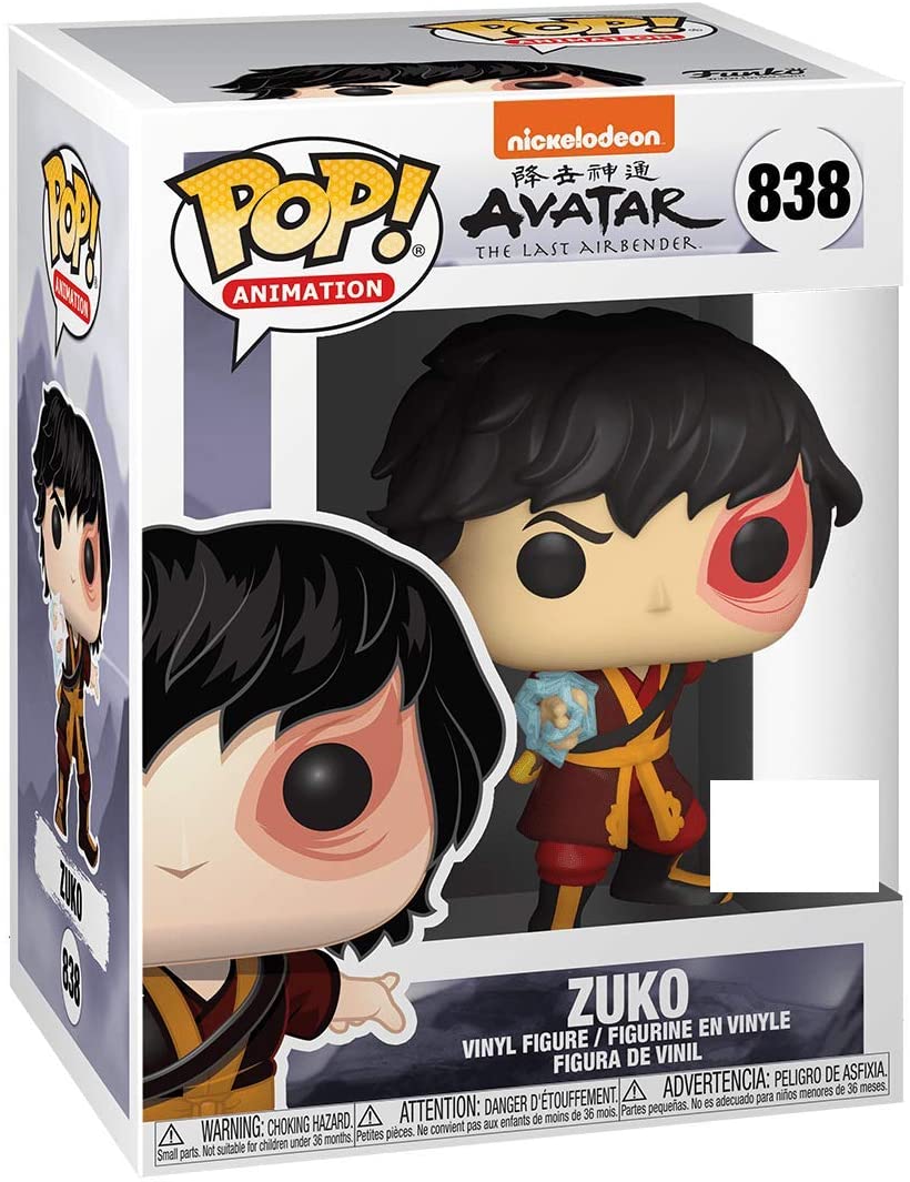 Pop Animation Avatar The Last Airbender 3.75 Inch Action Figure Exclusive - Zuko #838