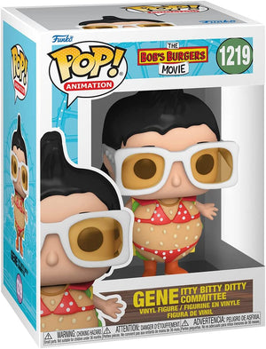 Pop Animation Bob's Burgers 3.75 Inch Action Figure - Gene Itty Bitty Ditty #1219