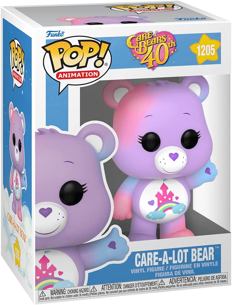 Pop Animation Care Bears 3.75 Inch Action Figure - Care-A-Lot-Bear #1205