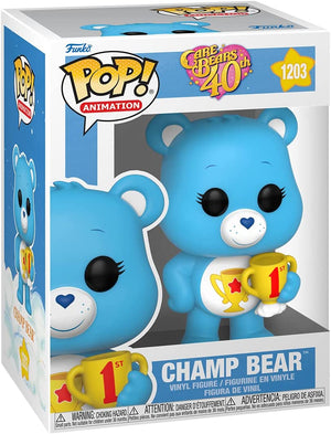 Pop Animation Care Bears 3.75 Inch Action Figure - Champ Bear #1203